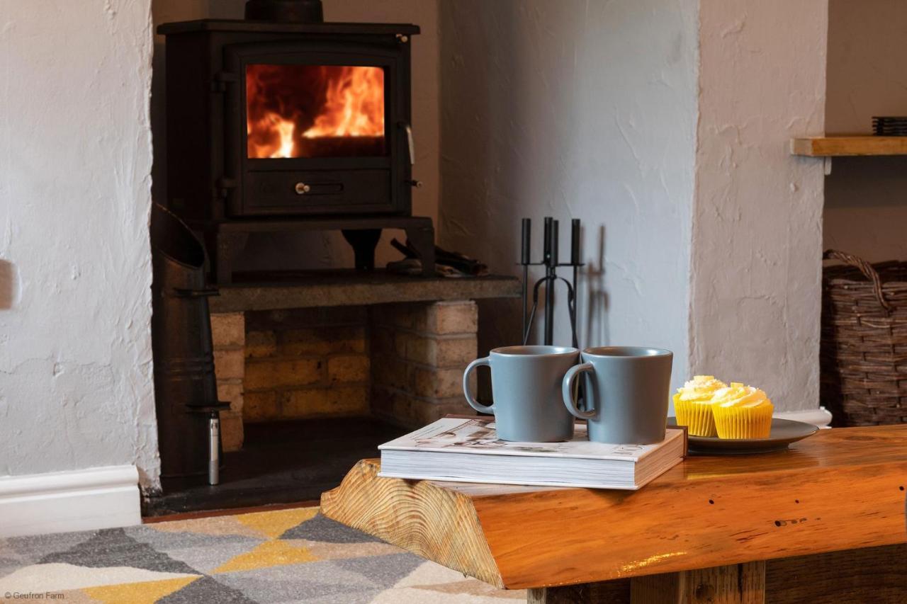Farmhouse & Cottage At Geufron Farm - Dog Friendly Bryn-crug 外观 照片